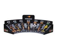 MODELO DE COCHE ESTÁTICO BURAGO MCLAREN SET F1 7x MCL36 MCL60 MCL38 ESCALA 1/43