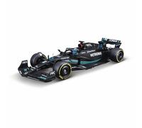 Bburago Formula 1 F1 Mercedes AMG Petronas W14 (2023) - Russell - Escala 1:24 - Increíble Detailed Die-Cast Collectible Race Car