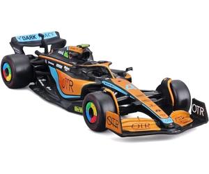 Bburago Formula 1 MCLAREN F1 Age 3+ MCL 36 (2022) Norris - Coche de Carreras Coleccionable Fundido a presión a Escala 1:43