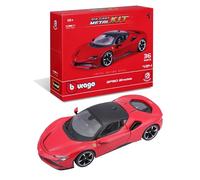 Bburago - Kit de Modelo Ferrari R&P SF90 Stradale - Maqueta Realista de Coche a Escala 1:24, Licencia Oficial Ferrari, Edad Recomendada 14+ años