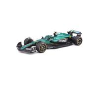 Bburago - Kit de Montaje Aston Martin AMR25 n.º 14 Alonso 1:24 con Casco, a Partir de 14 años