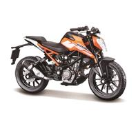 Bburago KTM 250 Duke - Motocicleta Coleccionable a Escala 1:18, réplica Coleccionable increíblemente Detallada