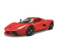 Burago Maqueta Coche Ferrari LaFerrari, Escala 1:18, Modelo de colección con carrocería Detallada, Interior Realista y Acabados Premium, Optimo para exhibición (78076)