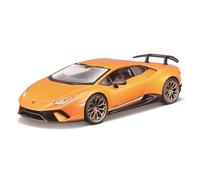Bburago - Lamborghini Huracan Performante - Modelo de Coche Realista a Escala 1:24, Licencia Oficial Lamborghini, Edad Recomendada 3+ años
