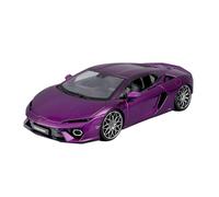 Bburago - Lamborghini Temerario Violeta Metalizado, Coche diecast a Escala 1:18, réplica Detallada con Puertas, capó y Maletero Que se abren, Interior Realista, Edad Recomendada 3+ años