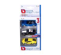 Bburago Maisto Francia 59030 Street Fire - Echelle 1/64 Pack 3 Vehículos , color/modelo surtido