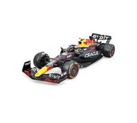 Bburago May Cheong B18-18003P Formula 1 Red Bull RB19-Perez con Casco 2022 Coche Fundido a presión, Negro