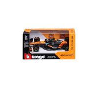 Bburago - McLaren F1 MCL39 2025#81 Piastri, Coche diecast a Escala 1:43 con Detalles auténticos, réplica F1 McLaren, Color Papaya/Negro, Licencia Oficial, Edad Recomendada 3+ años