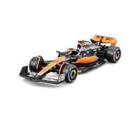 Bburago - Mclaren MCL60 Oscar Piastri #81 2023 - Maqueta Realista de Coche a Escala 1:43, conducido por Oscar Piastri, Licencia Oficial MCLaren, Edad Recomendada 3+ años