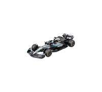 Bburago - Mercedes-AMG W16 2025#63 Russell, Coche diecast a Escala 1:43 con Vitrina expositora, réplica Detallada del F1 Mercedes, Base incluida, Licencia Oficial, Edad Recomendada 14+ años