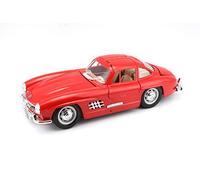 MB Mercedes Benz 300 SL - 1954 - silver - Bburago 1:24