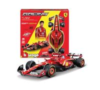BBURAGO - Kit de modelismo Ferrari 499P LMH - Kit de Montaje de Coche a Escala 1:24, réplica Detallada del Ganador de Las 24H Le Mans 2023, Licencia Oficial Ferrari, Edad Recomendada 14+ años