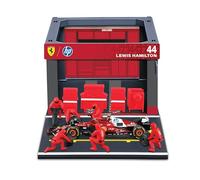 Bburago «PitPass F1 Ferrari SF-25#44 Hamilton '25 - Escala 1:43 - Juego de callejón de Boxeo Fórmula 1 Die-Cast Original de coleccionista Coche de Juguete a Partir de 3 años (18-36865H)