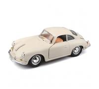 Bburago Porsche 356B Coupe 1961 (Marfil, Escala 1:24) Auto Modelismo