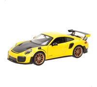 Maisto 31523 - Coche a Escala - Porsche 911 GT2 RS (Negro Amarillo, 1:24) Auto