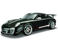 Bburago Porsche 911 GT3 RS 4.0 (Negro, Escala 1:18) Coche De Modelo Deportivo