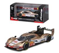 BBurago Coche miniatura Race Collection Crystal-Assortiment Nuevo FA 2022 para niño 38300