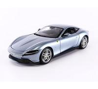 Bburago Race & Play 18-26029 Compatible con Ferrari Roma, Gris metálico, 2020, 1:24, Modelo Terminado…