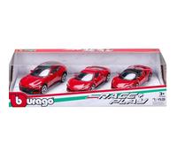 Bburago Race + Play Colección Scuderia Ferrari Racing, Escala 1:43