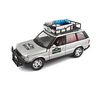 Bburago- Range Rover 4X4 Experience Land Coche en Miniatura de colección, Color Plateado (18-22061)