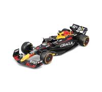 Bburago - Red Bull Racing RB19 MAX Verstappen #1 2023 - Maqueta Realista de Coche a Escala 1:24 y Figura de MAX Verstappen, Licencia Oficial Red Bull, Edad Recomendada 14+ años