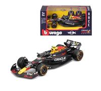 Bburago - Red Bull Racing RB20 Sergio Pérez #11 2024 - Maqueta Realista de Coche a Escala 1:43, conducido por Sergio Pérez, Licencia Oficial Red Bull, Edad Recomendada 3+ años