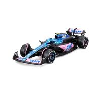 Bburago - Fórmula 1 Alpine 2023 de Pierre Gasly - Reproducción de vehículos a 1/43 - Colección Racing - Juguete para niños coleccionables a Partir de 3 años - 38072G