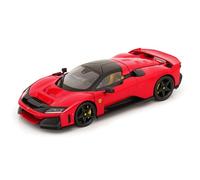 Bburago «Signature Edition Ferrari F80, Rojo - Supercar Modelo 1:18 Die-Cast Original Coche de Juguete con Puertas móviles, capó y Maletero a Partir de 14 (18-16917)