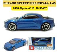 BBurago Street Fire 1:43 2018 Alpine A110