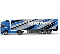 Bburago StreetFire Camión Volvo FH16 con Remolque 1:43 LKW Infantil