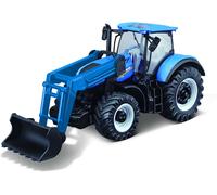 Bburago Tractor Nuevo 18-31632 Holanda T7315 Con Cargador Frontal 10cm Niños