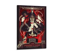 BBVCCL Póster de conjuración de película, lienzo decorativo para pared e impresión artística moderna para decoración de dormitorio familiar, 60 x 90 cm