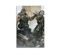 BBVCCL Póster decorativo de Game Gears of War para pared e impresión artística moderna para dormitorio familiar, 30 x 45 cm