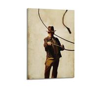 BBVCCL Póster decorativo de Raiders of the Lost Ark TV Show 2 pósteres decorativos de lienzo para pared e impresión artística moderna para decoración de dormitorio familiar, 50 x 75 cm