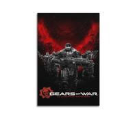 BBVCCL Póster decorativo de videojuegos de Gears of War para pared e impresión artística moderna para dormitorio familiar, 60 x 90 cm
