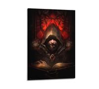 BBVCCL Warcraft Chronicles - Póster decorativo de la portada del juego de las crónicas de la pared, póster de pared e impresión artística moderna para decoración de dormitorio familiar, 20 x 30 cm