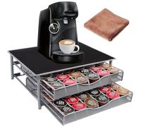 BBWELL Soporte para Cápsulas de Café,Cajón para Almacenar Cápsulas,Dispensador de Capsulas,Almacenamiento de Cápsulas de Gran for Dolce Gusto,Capacidad para el Hogar,Oficina,Café