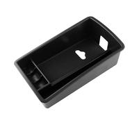 BBWUQIU Bandeja Organizadora Consola Compatible con para A3 8V 2013-2019 para S3 2015 2016 2017-2019 Consola Central Reposabrazos Caja Almacenamiento Accesorios Interiores