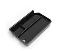 BBWUQIU Bandeja Organizadora Consola Compatible con Toyota para Land para Cruiser para Prado 2024 J250 Consola Central Reposabrazos Caja Almacenamiento Bandeja Organizadora Accesorios Color Negro