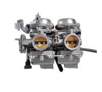 BBWUQIU Carburador del Motor Compatible con AJS para Daytona para EOS 125 125cc 26mm Carburador De Motocicleta para Cilindro Doble 244FMI Reemplazo Conjunto Carburador Doble Cilindro