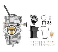 BBWUQIU Carburador del Motor Compatible con Yamaha Moto-4 350 para YFM350 1987-1990 para Warrior 350 para YFM350 1987-2004 ATV Carburador Colector De Admisión De Carburador