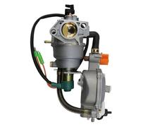 BBWUQIU Carburador del Motor para GX390 188F 4.5 5.5KW Generadores De Estrangulación Manual Pieza Carburador Piezas Motocicleta Combustible Dual Reemplazo Estrangulación Filtro Combustible