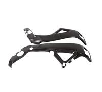 BBWUQIU Carenado de Moto Compatible con Aprilia para RSV4 2022 2023 2024 Cubierta De Marco Lateral Protección Marco Cubierta Embellecedor Alerón Brillo Fibra De Carbono Completa