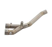 BBWUQIU Tubo Escape de Motocicleta Compatible con Yamaha para MT-10 2022 2023 Sistemas para Escape De Motocicletas para Modificación para Escape Muffler Tubería Enlace Central