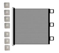 Bаby Stair Gate - Adjustable Mesh Dog Gate | Mesh Fabric Pet Guard - Easy Install Child and Pet Safety Gates For Stairs Doorways Indoor Outdoor Use Providing Secure Protection At Home