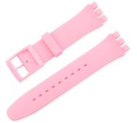 BBZ 12MM Correa de silicona compatible con Swatch Watch strap