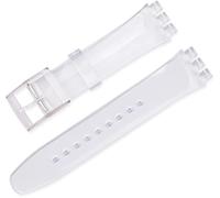 BBZ 16MM Correa de silicona compatible con Swatch Watch strap
