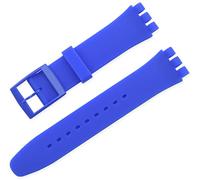 BBZ 19MM Correa de silicona compatible con Swatch Watch strap