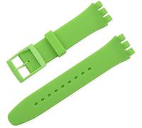 BBZ 19MM Correa de Silicona Compatible con Swatch Watch Strap