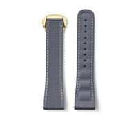 BBZ 20MM 21MM 22MM Quickfit FKM rubber Fluoroelastomer strap Watch universal Release Strap